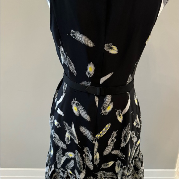 Miss Wu black feather dress - Picture 3 of 6